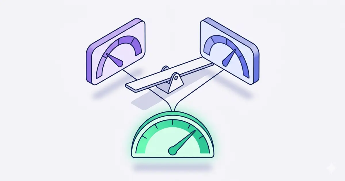 A comparison chart resolving conflicting revenue numbers into a clear, unified metric